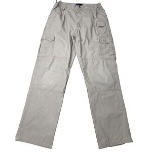 5.11 Tactical Pants Mens 34x32 Canvas Cargo Work Hiking Utility 74251 Tan